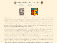 bibliotheque-dauphinoise.com