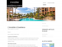 immobilier-casablanca-maroc.com Thumbnail