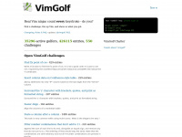 vimgolf.com Thumbnail
