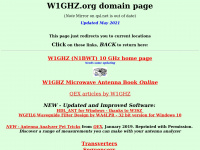 w1ghz.org Thumbnail