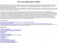 antispirituality.net