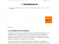 forumlecture.ch