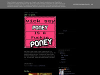 Poneyponey.blogspot.com