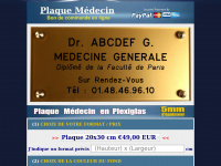 plaque.medecin.free.fr Thumbnail