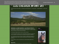 Les-chevaux-m-ont-dit.blogspot.com