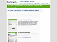 exchangeratewidget.com Thumbnail