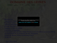 Domainedesgeines.fr