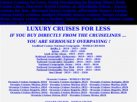 luxurycruisesforless.com Thumbnail