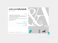 Edouard-durand.com