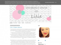 Wonderfulworldoflilie.blogspot.com