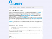 gnupg.org Thumbnail