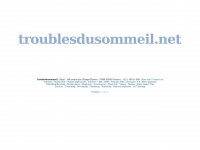 Troublesdusommeil.net