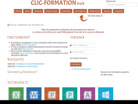 clic-formation.net Thumbnail