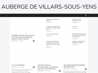 Auberge-villars-sous-yens.ch