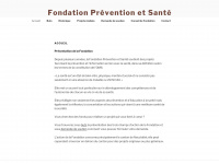 fondation-prevention-sante.ch Thumbnail
