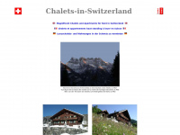 Chalets-in-switzerland.com