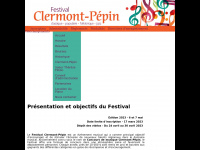 Festivalclermontpepin.org