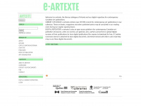 E-artexte.ca