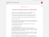 Engagespourargenteuil.fr
