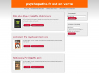 psychopathe.fr Thumbnail