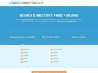 board-directory.net Thumbnail