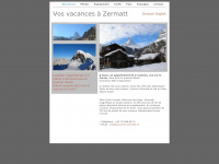 Vacances-zermatt.ch