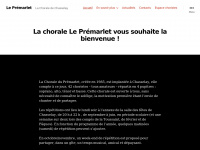 Chorale-premarlet.com