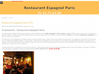 restaurantespagnolparis.com