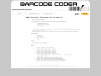 barcode-coder.com Thumbnail