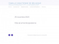 famille-ignatienne.be Thumbnail