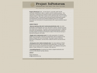 projectinposterum.org Thumbnail