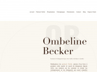 Ombelinebecker.com