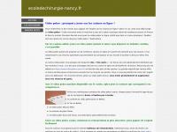 Ecoledechirurgie-nancy.fr