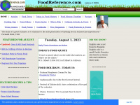 foodreference.com Thumbnail