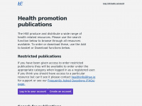 healthpromotion.ie Thumbnail