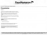 Fauxnumeros.fr