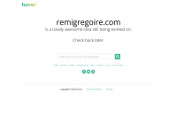 remigregoire.com
