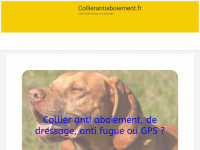 Collierantiaboiement.fr