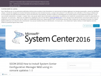 systemcenter2016.wordpress.com Thumbnail