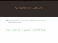 magicien-mathias.com Thumbnail