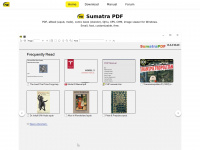 sumatrapdfreader.org Thumbnail
