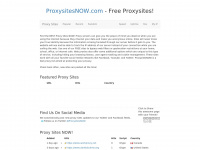 proxysitesnow.com