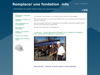 Remplacer-une-fondation.info