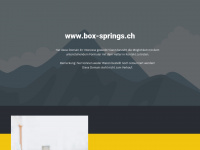 box-springs.ch