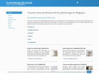 Plafonnage-belgique.com