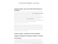 Casinoenligne-suisse.net