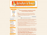 agriculture-de-demain.fr Thumbnail
