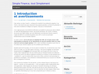 simplefinancesimplement.wordpress.com Thumbnail