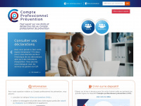Compteprofessionnelprevention.fr