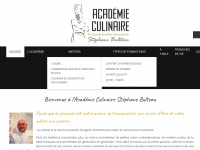 Academie-culinaire-stephanebulteau.fr